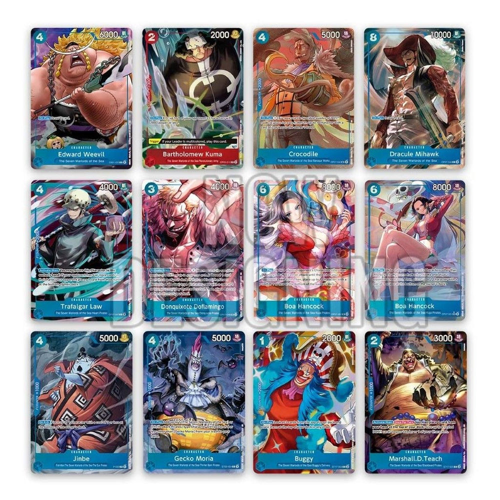 One Piece Card Game: PREMIUM BANDAI Seven Warlords of the Sea Binder Set