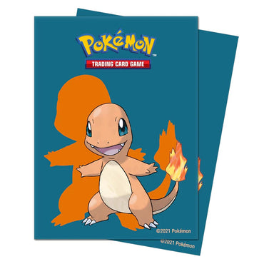 Ultra Pro: Charmander Standard DECK PROTECTOR Sleeves (65ct) for Pokémon