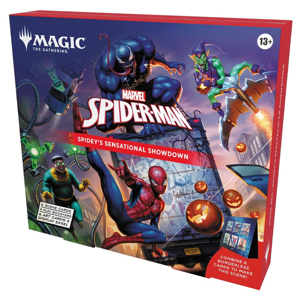 Magic the Gathering: Marvel's Spider Man Bundle Scene Box