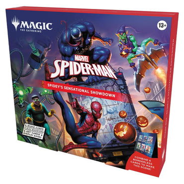 Magic the Gathering: Marvel's Spider Man Bundle Scene Box