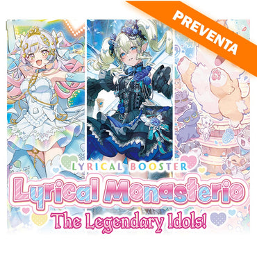 Cardfight!! Vanguard: Lyrical Booster 03: Lyrical Monasterio The Legendary Idols! [VGE DZ LBT03] Booster Display PREVENTA