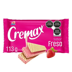 Gamesa: Cremax Sabor Fresa 113g
