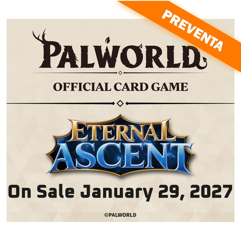 Palworld Official Card Game: Booster Pack Eternal Ascent Booster Display PREVENTA