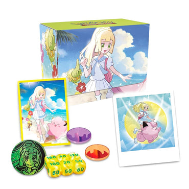 Pokémon TCG: Set de Accesorios de Lillie Premium Tournament Collection