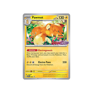 Pokémon TCG: 40 Card Ready to Play Pawmot Deck de Scarlet & Violet Build & Battle (ESPAÑOL)