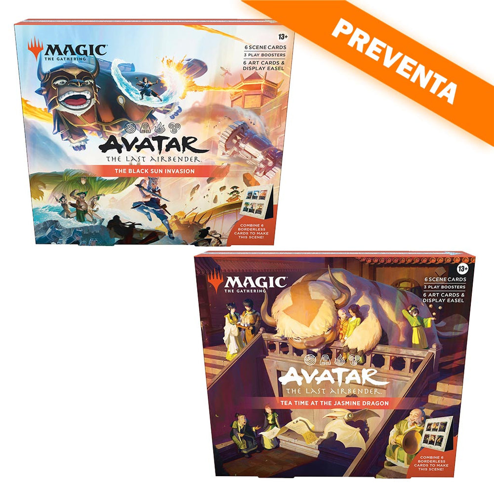 Magic: the Gathering Avatar: Avatar the Last Airbender Scene Box (The Black Sun Invasion & Tea Time At The Jasmine Dragon) (PAR) PREVENTA