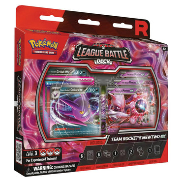 Pokémon TCG: Team Rocket’s Mewtwo ex League Battle Deck