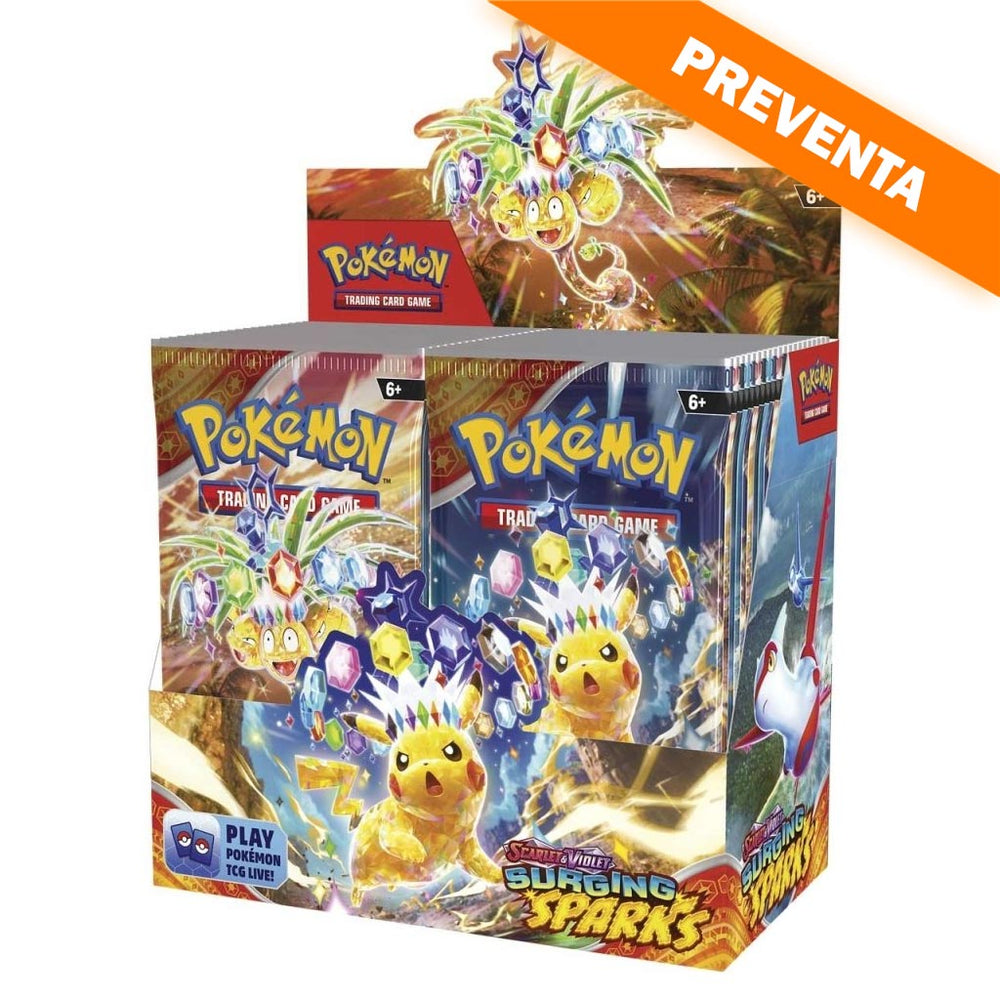 Scarlet & Violet 8 - Surging Sparks Booster Display 36ct PREVENTA