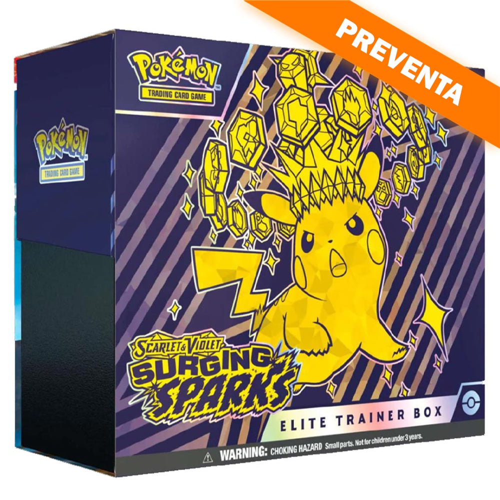 Scarlet & Violet 8 - Surging Sparks Booster Elite Trainer Box PREVENTA