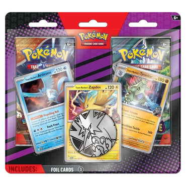 Pokémon TCG: Enhanced 2 Pack Blister (Team Rocket's Articune, Team Rocket's Zapdos and Team Rocket's Tyranitar)