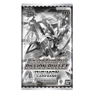 Digimon Card Game: PREMIUM BANDAI: Special Limited Set Billion Bullet (LM06) Booster Display 6ct.