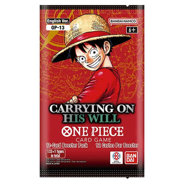 One Piece Card Game: Booster Pack 13 [OP13] Carrying On His Will Booster Display 24ct.