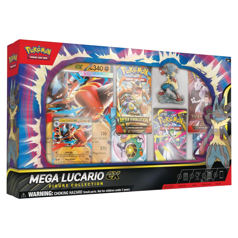 Pokémon TCG: Mega Lucario ex Figure Collection