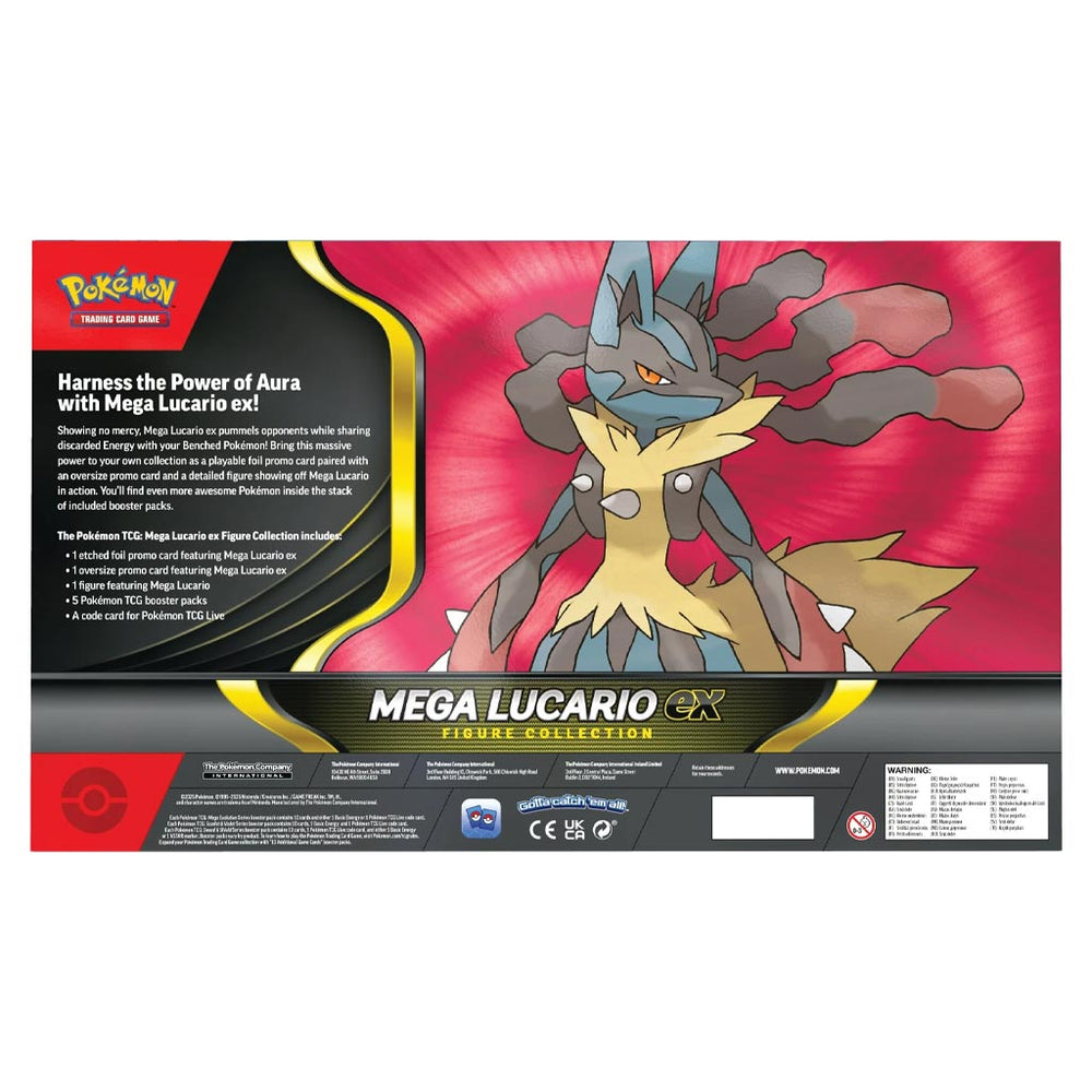 Pokémon TCG: Mega Lucario ex Figure Collection