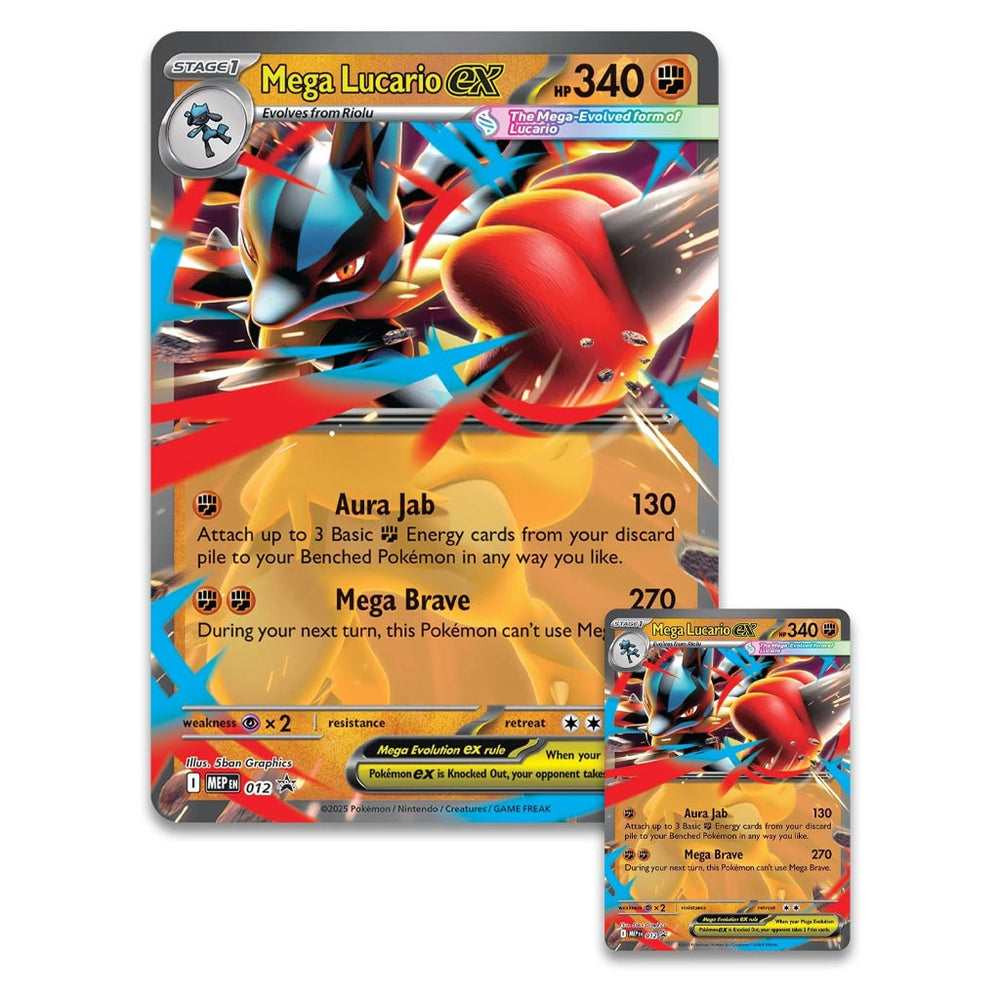 Pokémon TCG: Mega Lucario ex Figure Collection