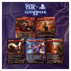 Magic: The Gathering: Secret Lair: The PlayStation Superdrop Secret Lair x God of War: Greek