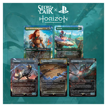 Magic: The Gathering: Secret Lair: The PlayStation Superdrop Secret Lair x Horizon: Into the Forbidden West