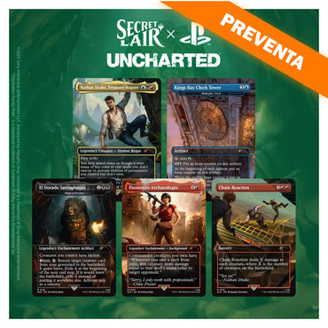 Magic: The Gathering: Secret Lair: The PlayStation Superdrop Secret Lair x Uncharted PREVENTA