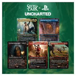 Magic: The Gathering: Secret Lair: The PlayStation Superdrop Secret Lair x Uncharted