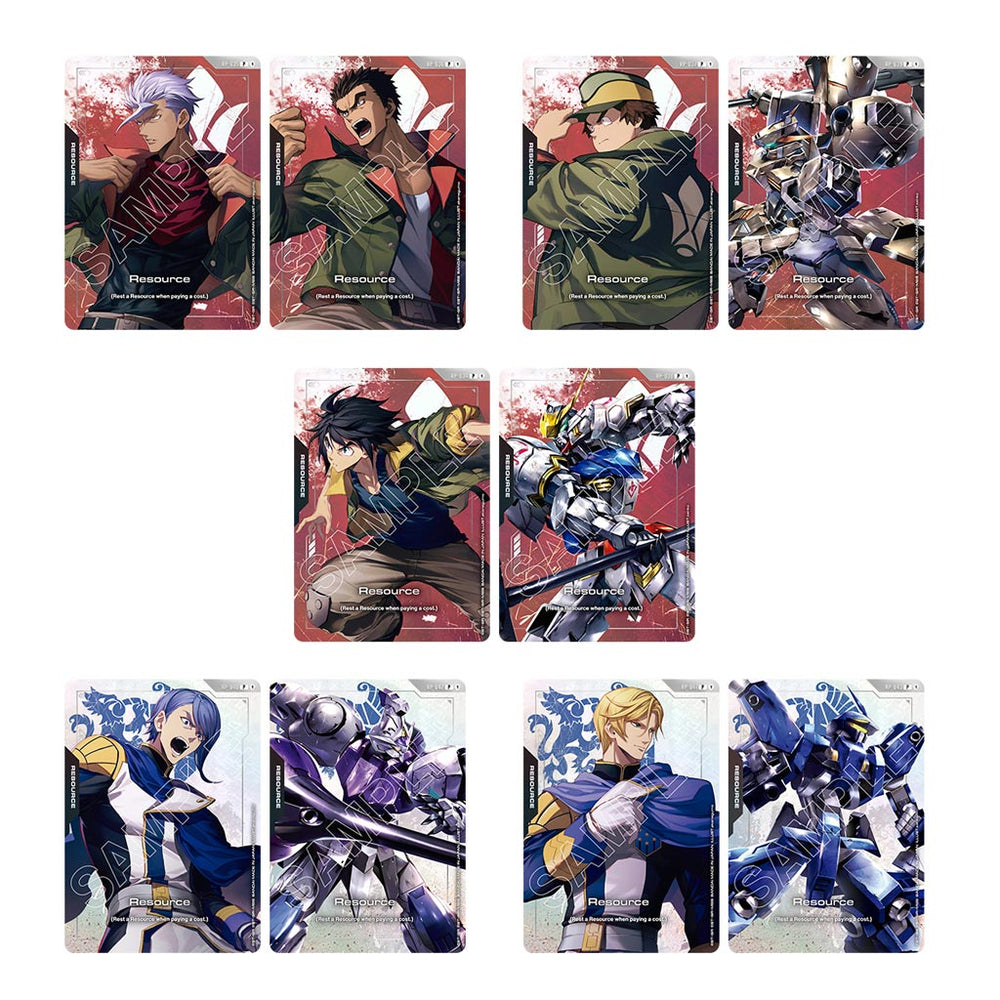 Gundam Card Game: PREMIUM BANDAI Premium Accesory Set Mobile Suit Gundam Iron Blooded Orphans
