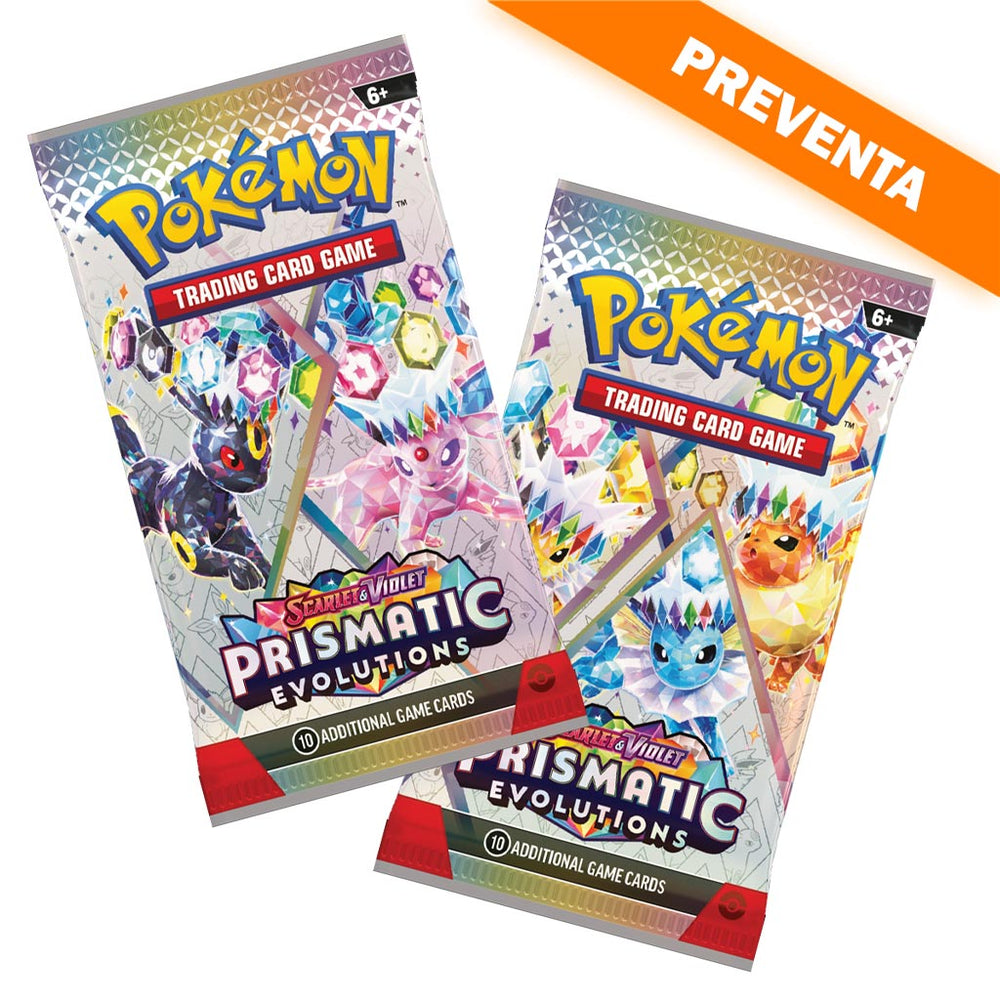 Scarlet & Violet 8.5 - Prismatic Evolutions - 2-Pack Blister PREVENTA