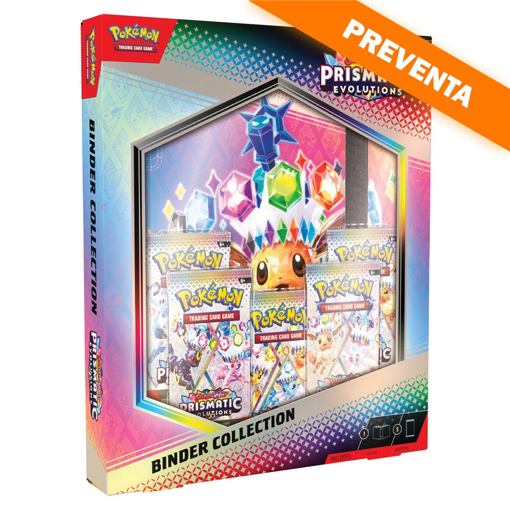 Scarlet & Violet 8.5 - Prismatic Evolutions - Binder Collection PREVENTA