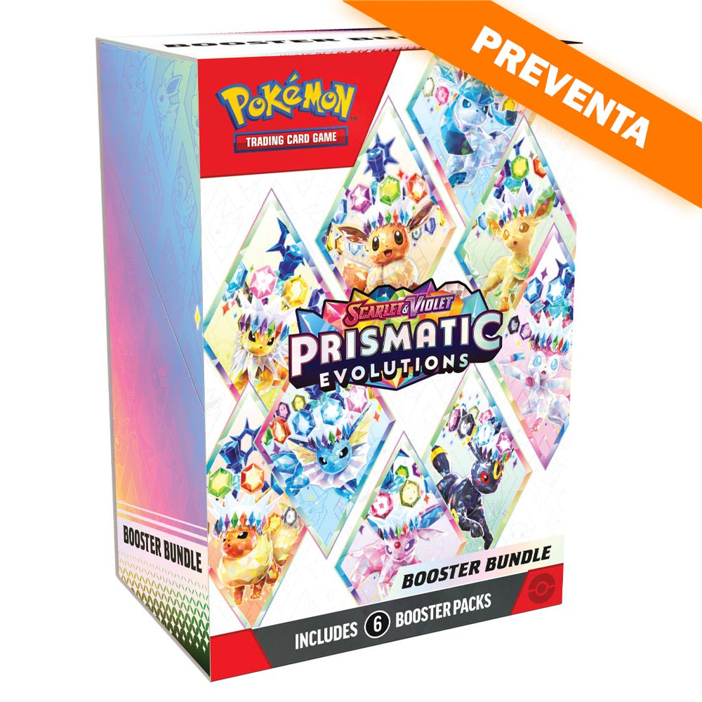 Scarlet & Violet 8.5 - Prismatic Evolutions - Booster Bundle PREVENTA