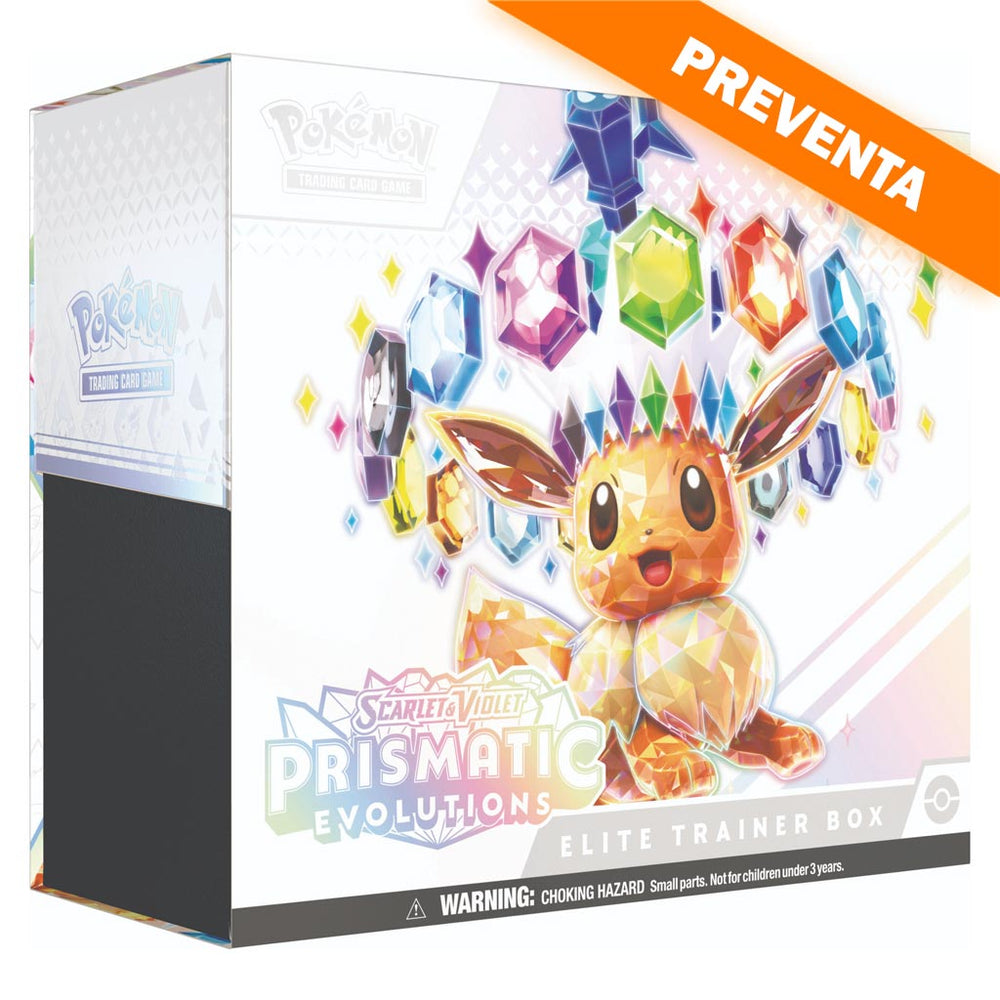 Scarlet & Violet 8.5 - Prismatic Evolutions - Elite Trainer Box PREVENTA