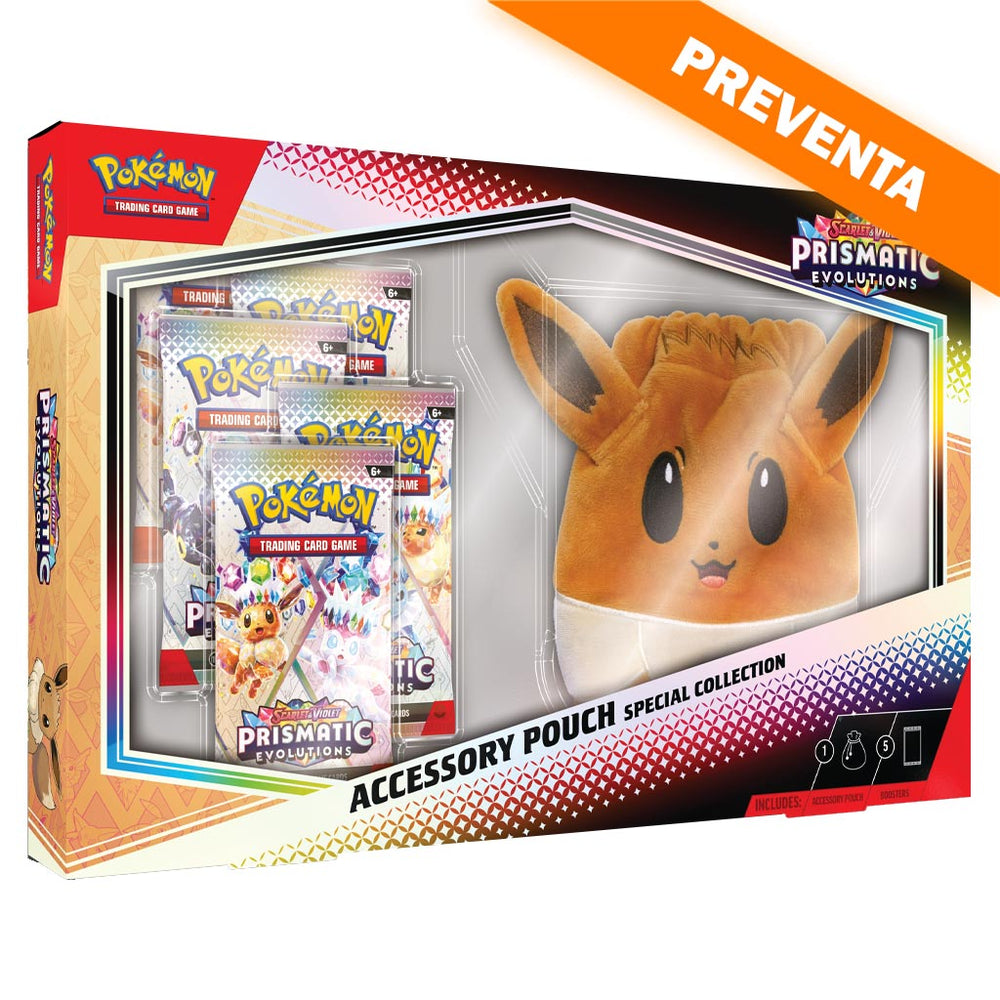 Scarlet & Violet 8.5 - Prismatic Evolutions -  Accessory Pouch Special Collection PREVENTA