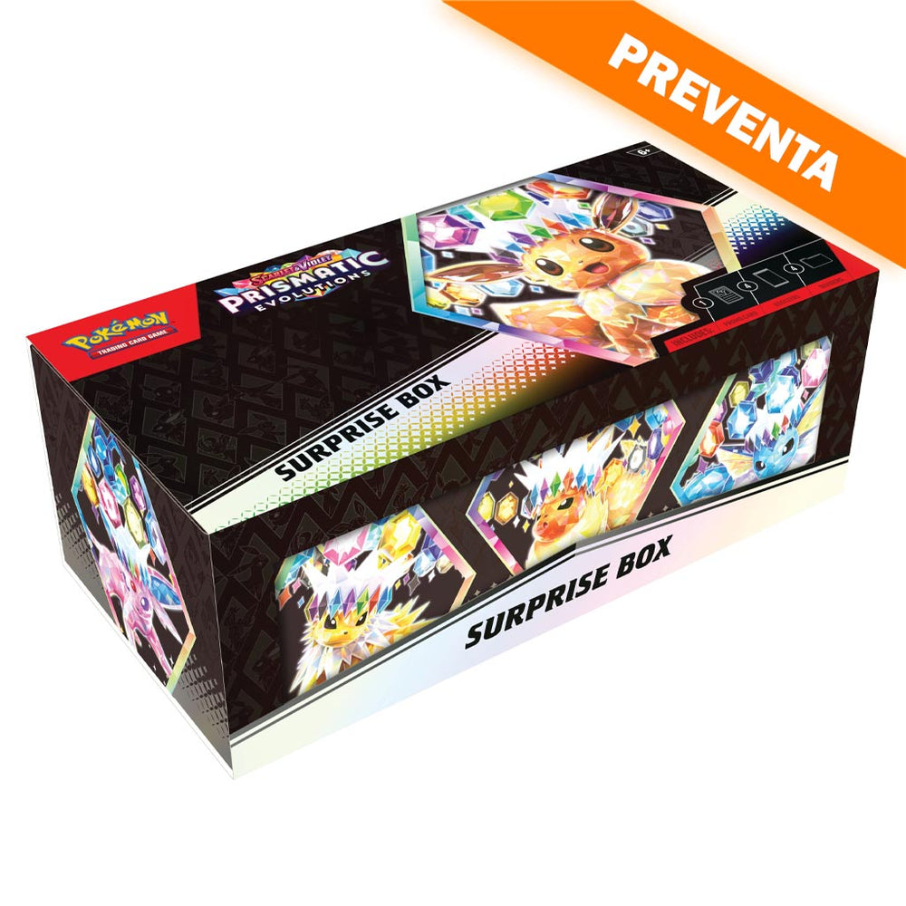 Scarlet & Violet 8.5 - Prismatic Evolutions - Surprise Box PREVENTA