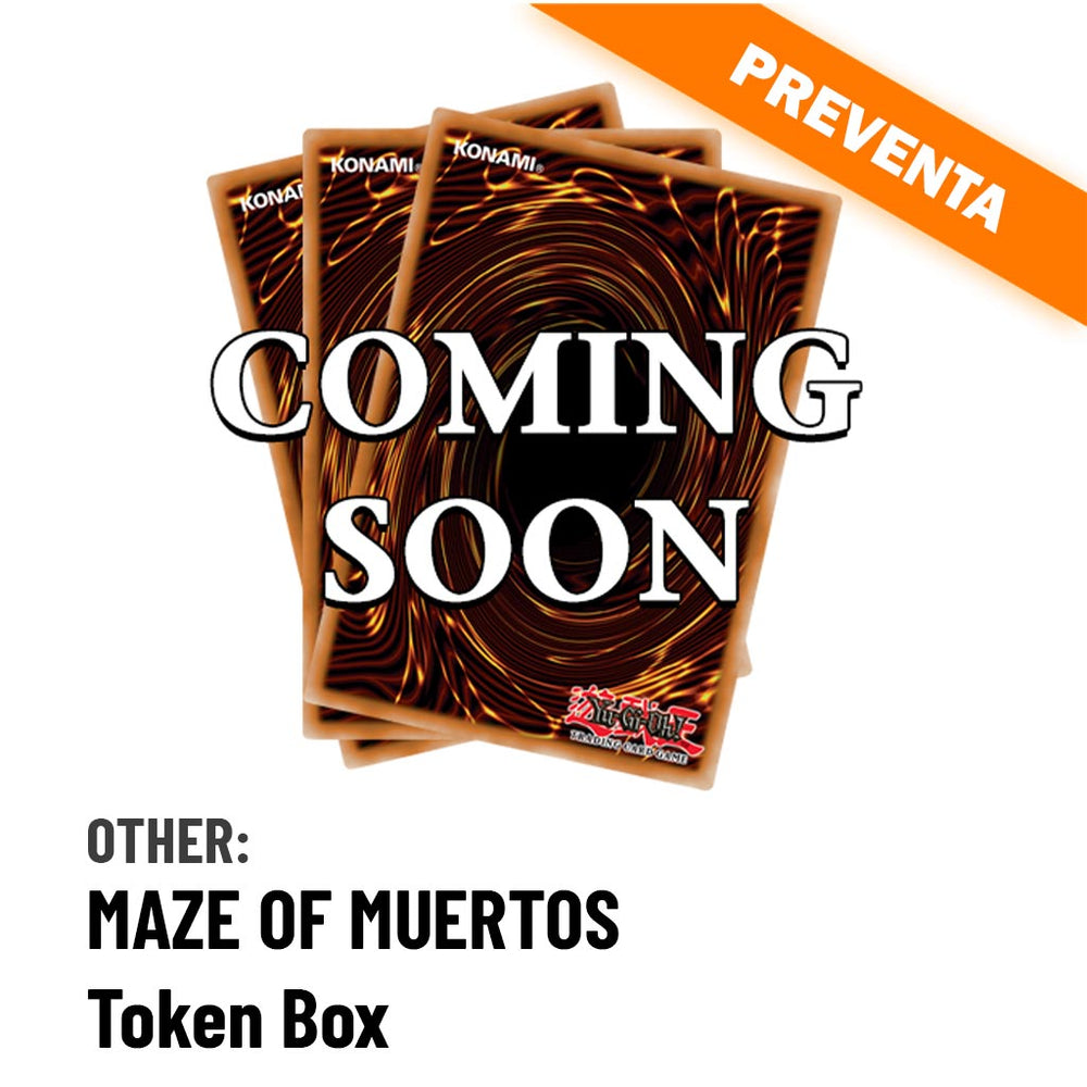 Yu-Gi-Oh! Trading Card Game: Maze of Muertos Token Box PREVENTA