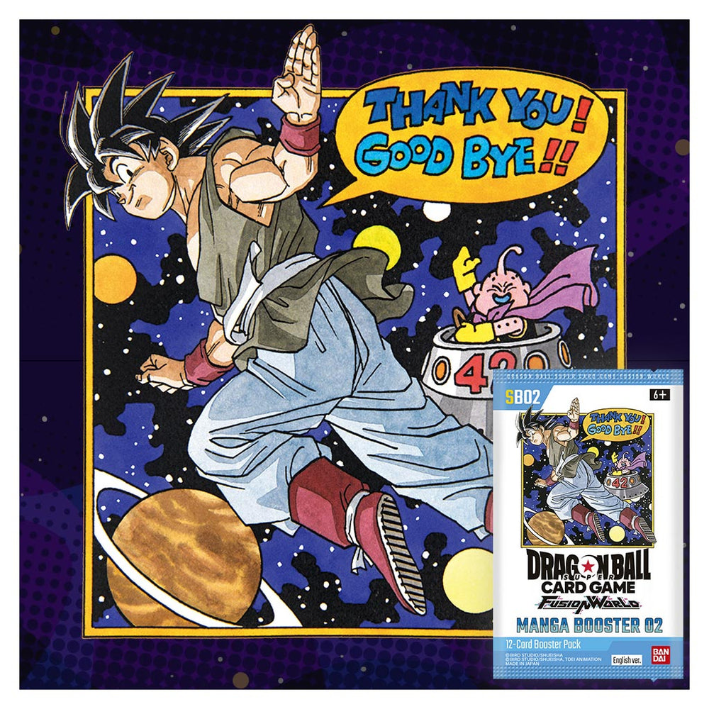 Dragon Ball Super Card Game: Fusion World Release Boost Kit Manga Booster 02 [SB02]