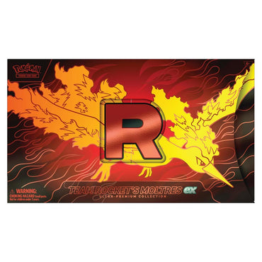 Pokémon TCG: Team Rocket's Moltres ex Ultra Premium Collection