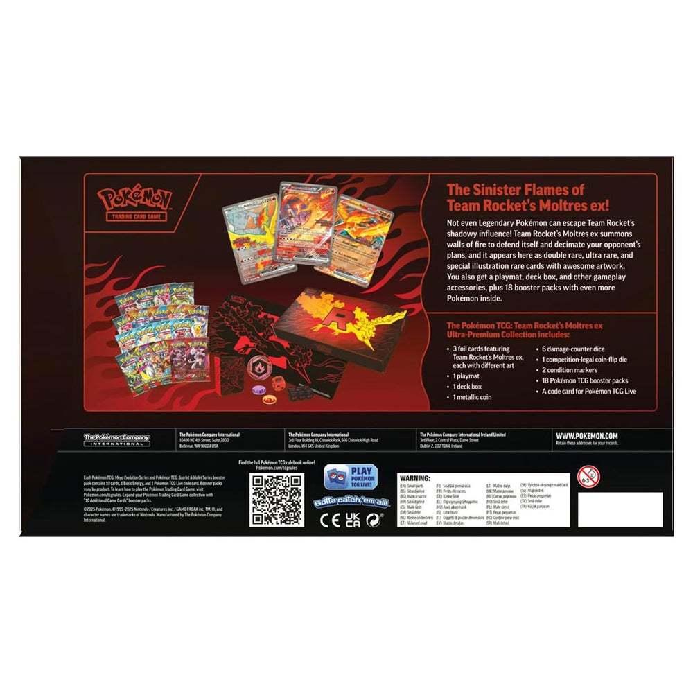 Pokémon TCG: Team Rocket's Moltres ex Ultra Premium Collection