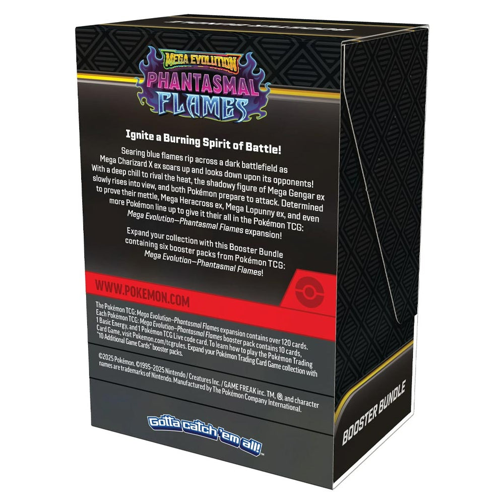 Pokémon TCG: Mega Evolution: Phantasmal Flames Booster Bundle 6ct.