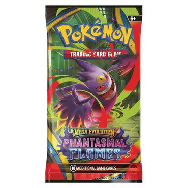Pokémon TCG: Mega Evolution: Phantasmal Flames Booster Pack 1ct.