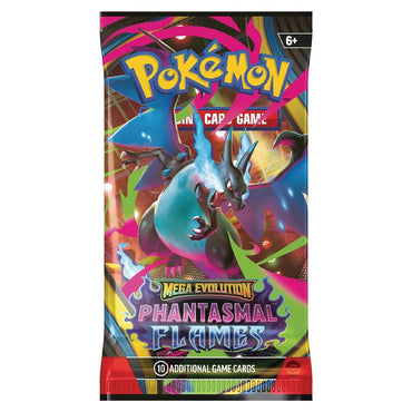 Pokémon TCG: Mega Evolution: Phantasmal Flames Booster Pack 1ct.
