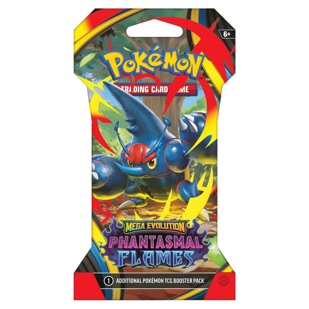 Pokémon TCG: Mega Evolution: Phantasmal Flames Sleeved Booster Pack 1ct. (ESPAÑOL)