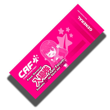 Boleto Chibi Anime Fest 2024 - General (CAF 2024)
