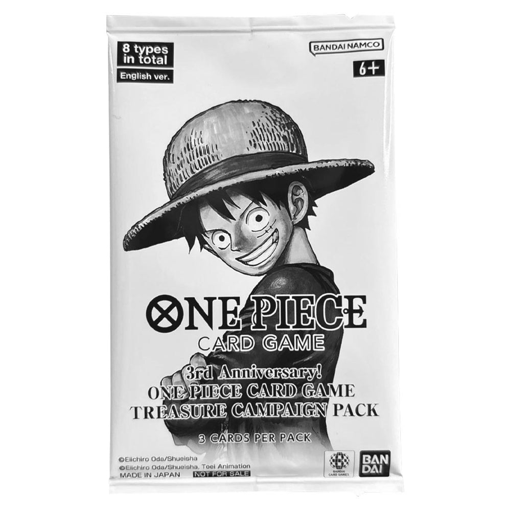One Piece Card Game: 3rd Anniversary! One Piece Card Game Treasure Campaign Pack