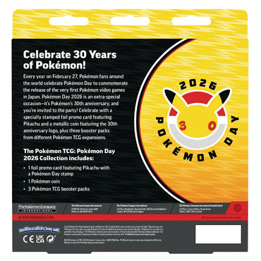 Pokémon TCG: Pokemon Day 2026 Collection (ESPAÑOL)