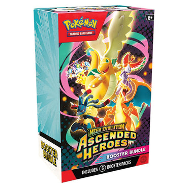 Pokémon TCG: Mega Evolution: Ascended Heroes Booster Bundle 6ct.
