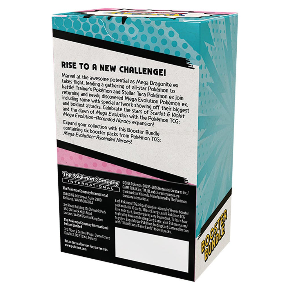 Pokémon TCG: Mega Evolution: Ascended Heroes Booster Bundle 6ct.