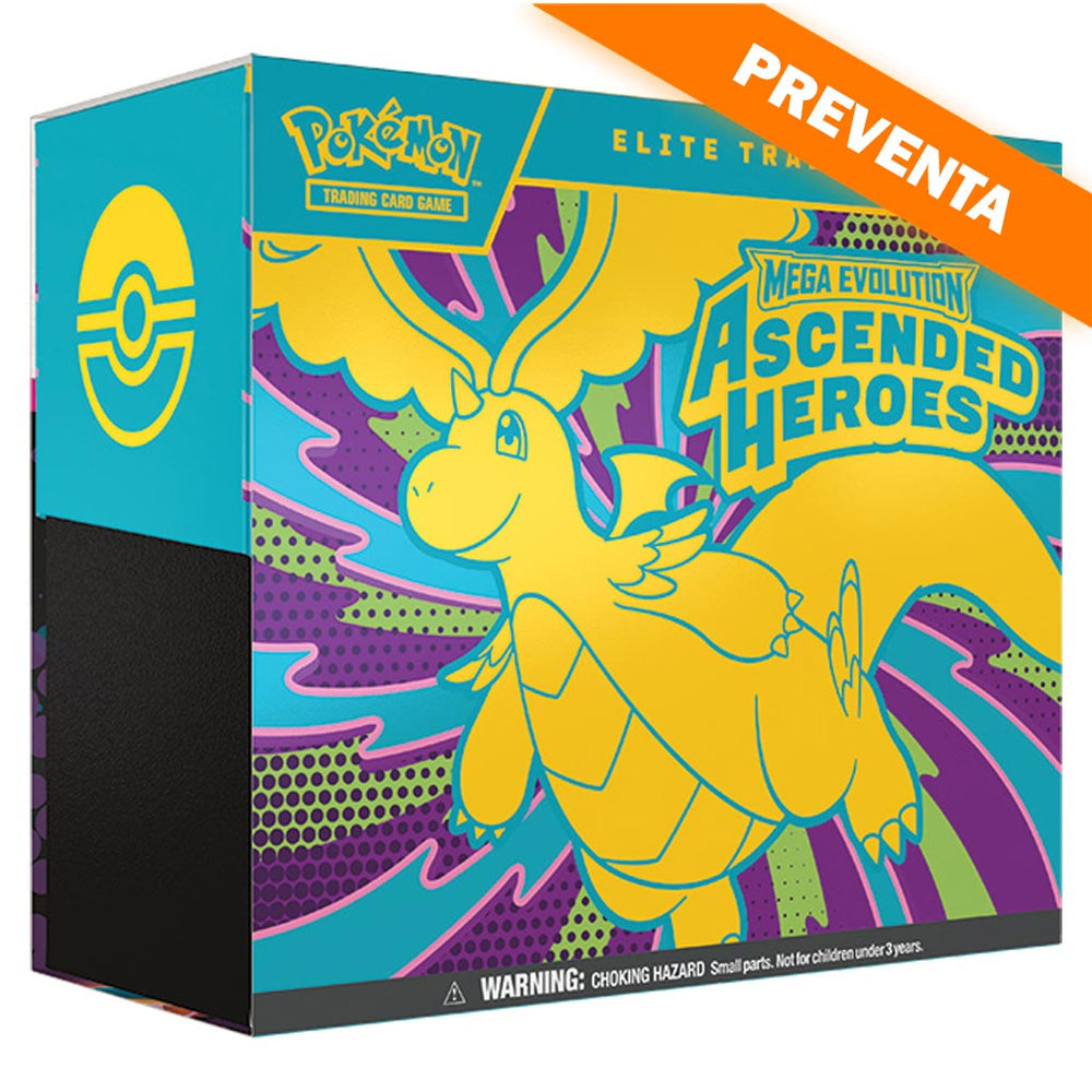 Pokémon TCG: Mega Evolution: Ascended Heroes Elite Trainer Box PREVENTA