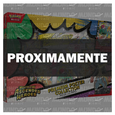 Pokémon TCG: Mega Evolution: Ascended Heroes Premium Poster Collection (Mega Lucario ex)