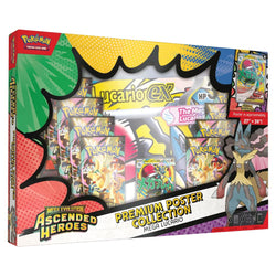 Pokémon TCG: Mega Evolution: Ascended Heroes Premium Poster Collection (Mega Lucario ex)