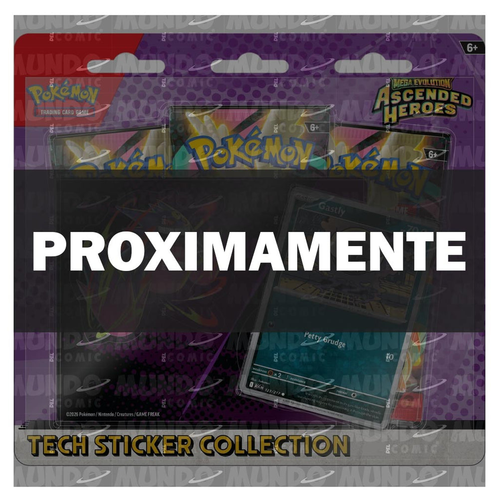 Pokémon TCG: Mega Evolution: Ascended Heroes Tech Sticker Collection (Gastly)