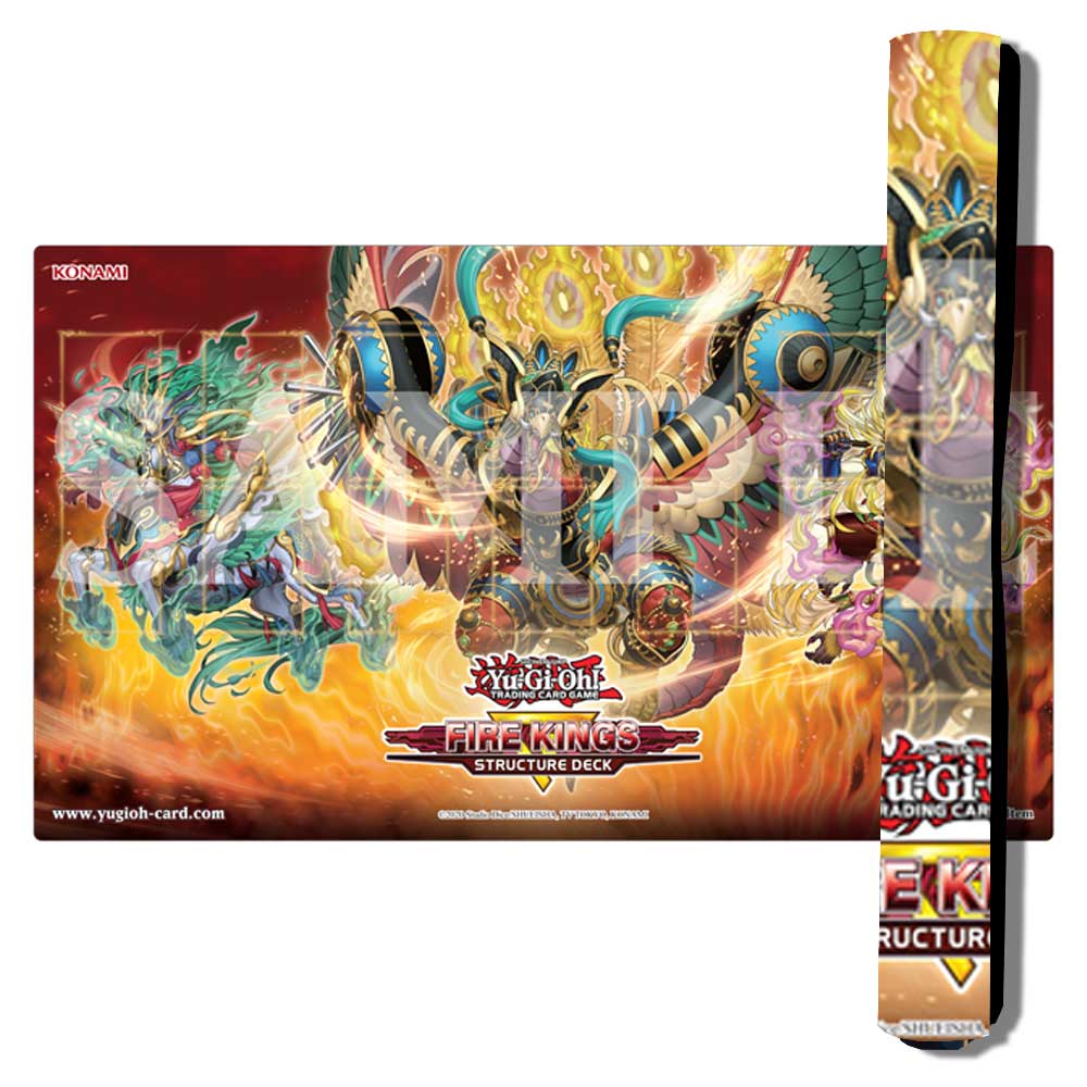 Yu-Gi-Oh! Game Mat: Structure Deck: Fire Kings