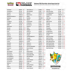 Pokémon TCG: Play! Pokémon Prize Pack Series Seven (ESPAÑOL)