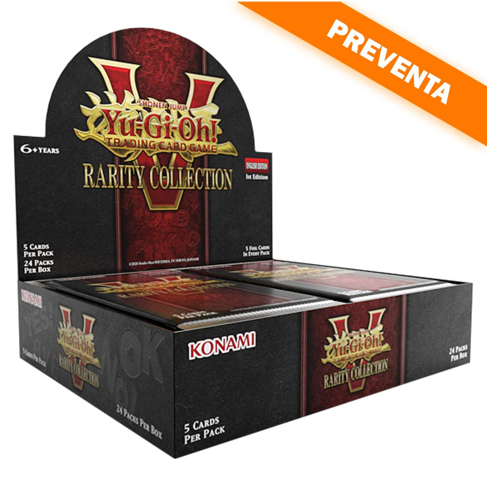 Yu-Gi-Oh! Trading Card Game: Rarity Collection 5 Booster Display 24ct. PREVENTA